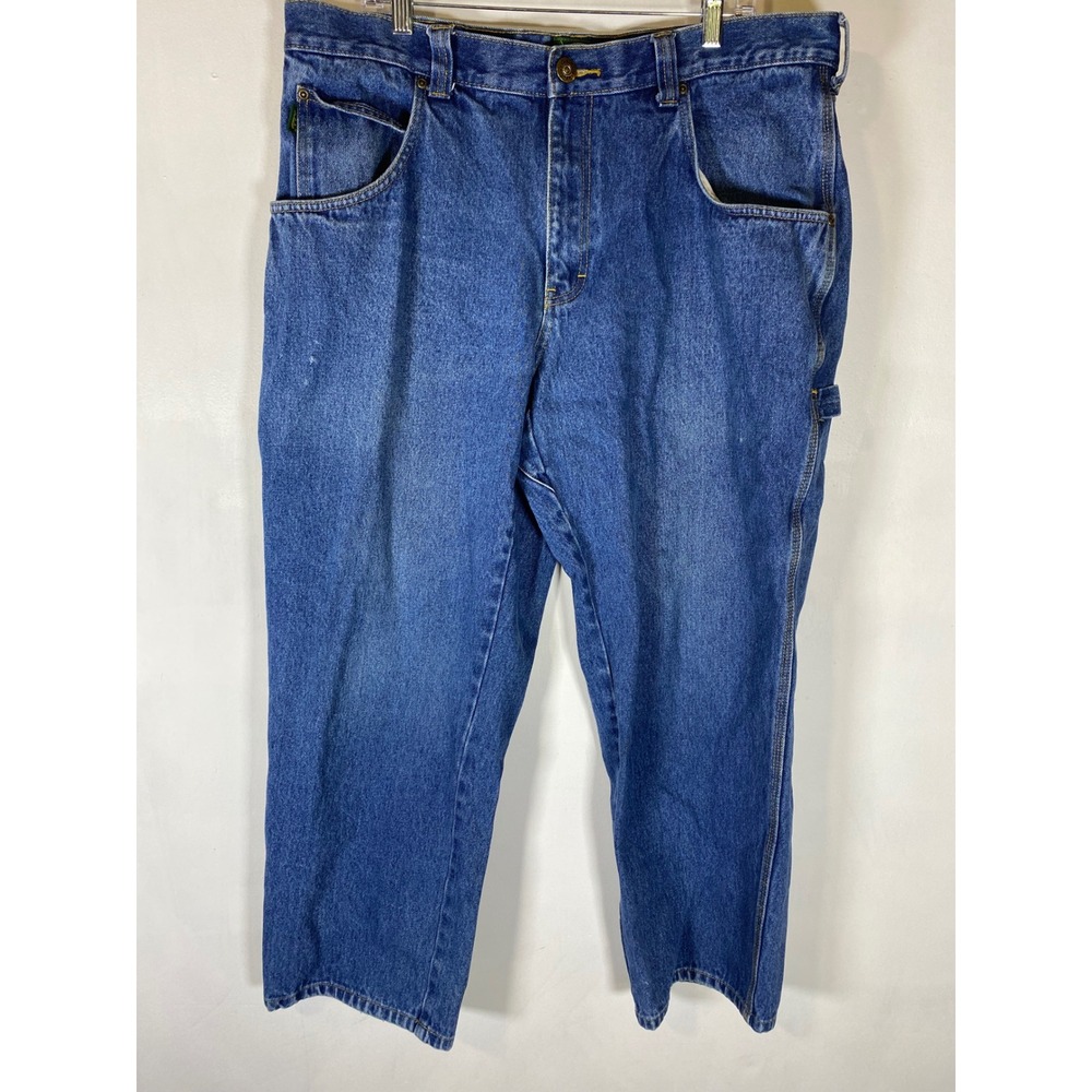 Cabela's Carpenter Jeans 40x30‎ Relaxed Fit 100% Cotton Workwear Utility Denim